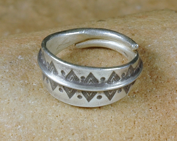 Tuareg Ring - Schönes Muster - Tuaregschmuck
